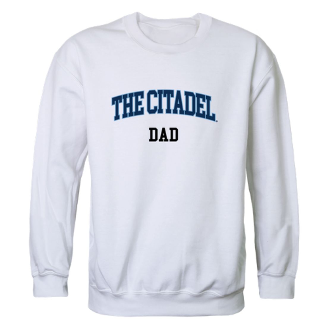 The Citadel Bulldogs Dad Fleece Crewneck Pullover Sweatshirt