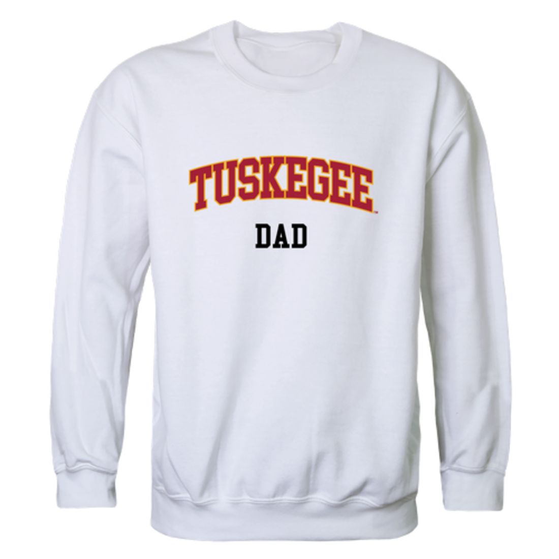 Tuskegee University Tigers Dad Fleece Crewneck Pullover Sweatshirt