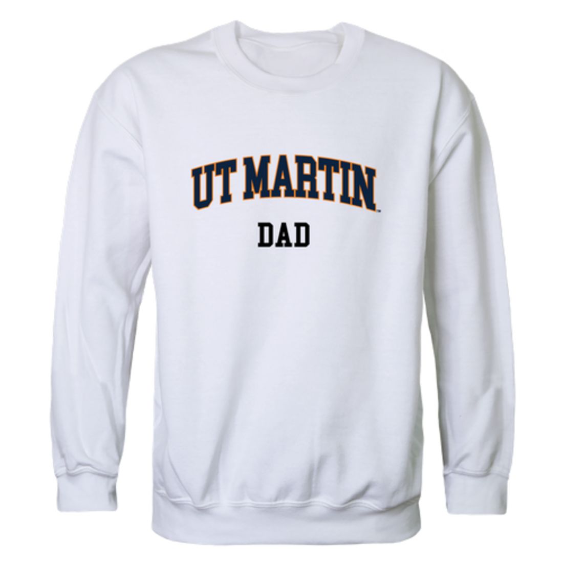 U of Tennessee at Martin Skyhawks Dad Fleece Crewneck Pullover Sweatshirt