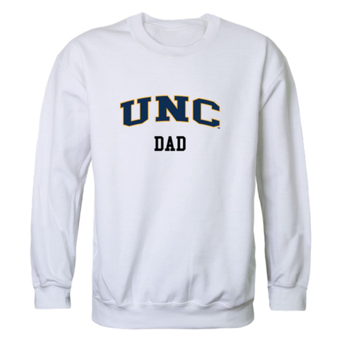 University of Northern Colorado Bears Dad Fleece Crewneck Pullover Sweatshirt