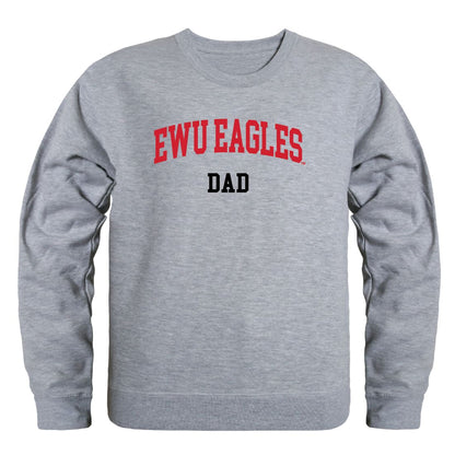 Eastern Washington Eagles Dad Fleece Crewneck Pullover Sweatshirt