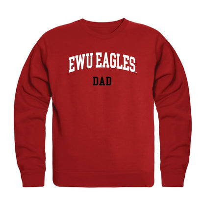 Eastern Washington Eagles Dad Fleece Crewneck Pullover Sweatshirt