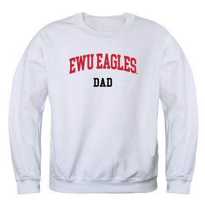 Eastern Washington Eagles Dad Fleece Crewneck Pullover Sweatshirt
