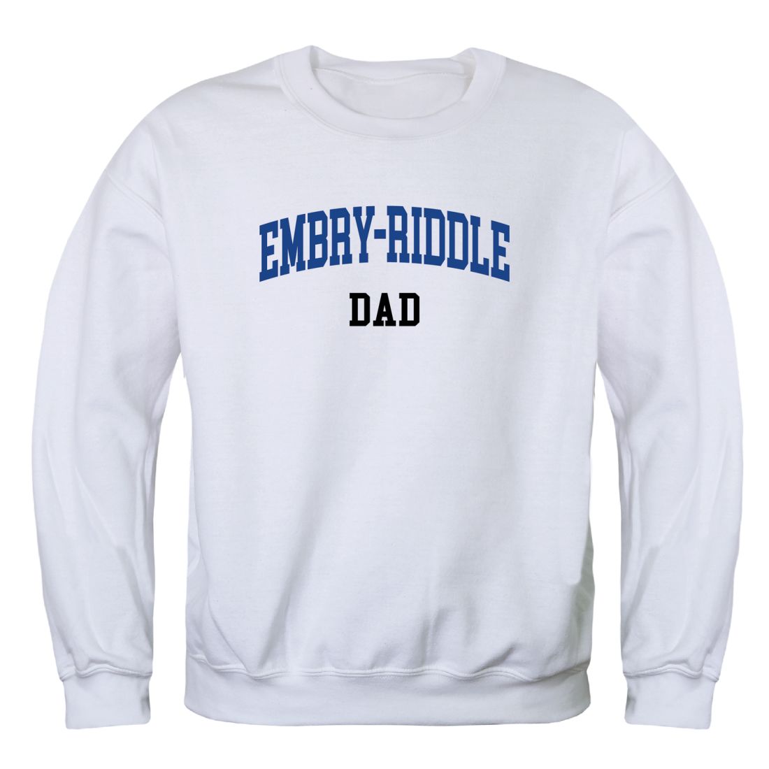ERAU Eagles Dad Fleece Crewneck Pullover Sweatshirt