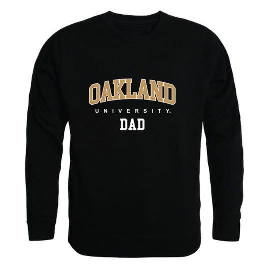 Oakland Golden Grizzlies Dad Fleece Crewneck Pullover Sweatshirt