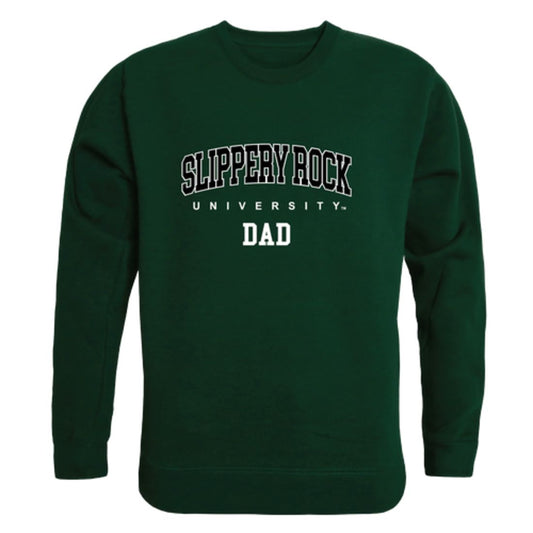 Slippery Rock The Rock Dad Fleece Crewneck Pullover Sweatshirt