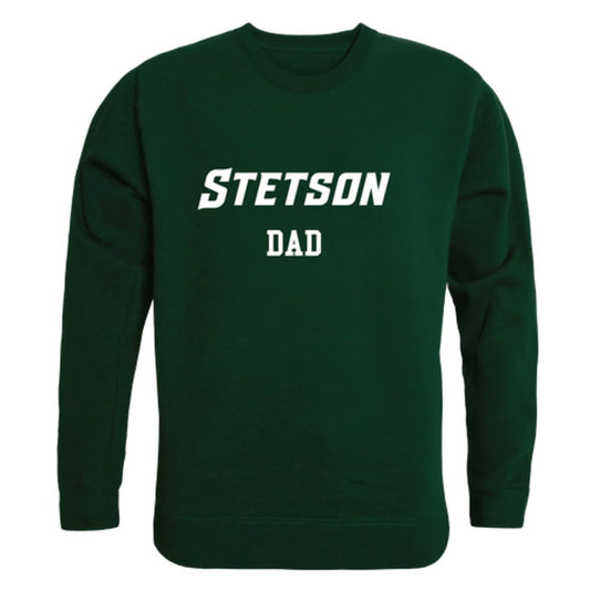 Stetson University Hatters Dad Fleece Crewneck Pullover Sweatshirt Forest-Campus-Wardrobe