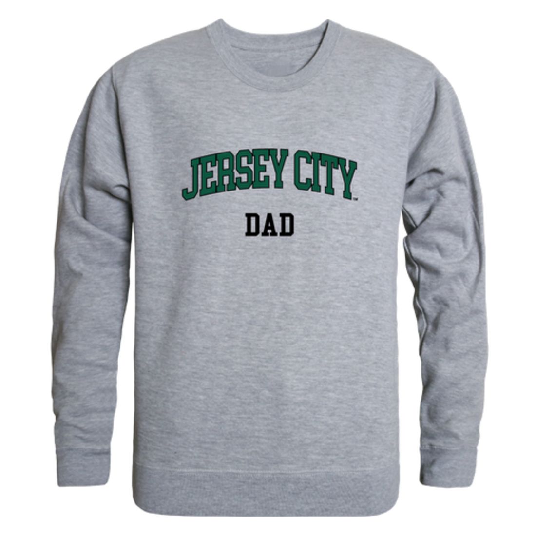 New Jersey City University Knights Dad Fleece Crewneck Pullover Sweatshirt