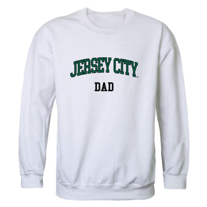 New Jersey City University Knights Dad Fleece Crewneck Pullover Sweatshirt