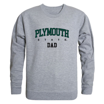 Plymouth State University Panthers Dad Fleece Crewneck Pullover Sweatshirt