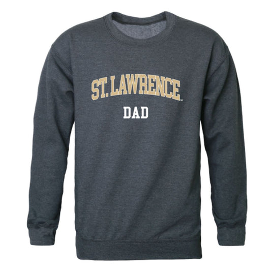 St. Lawrence University Saints Dad Fleece Crewneck Pullover Sweatshirt