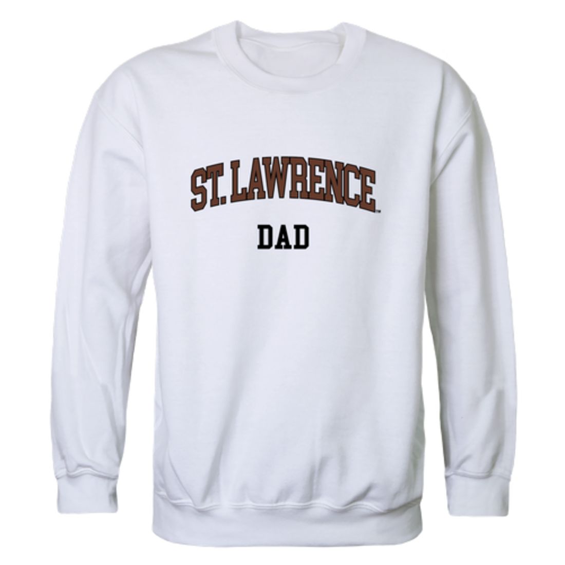 St. Lawrence University Saints Dad Fleece Crewneck Pullover Sweatshirt