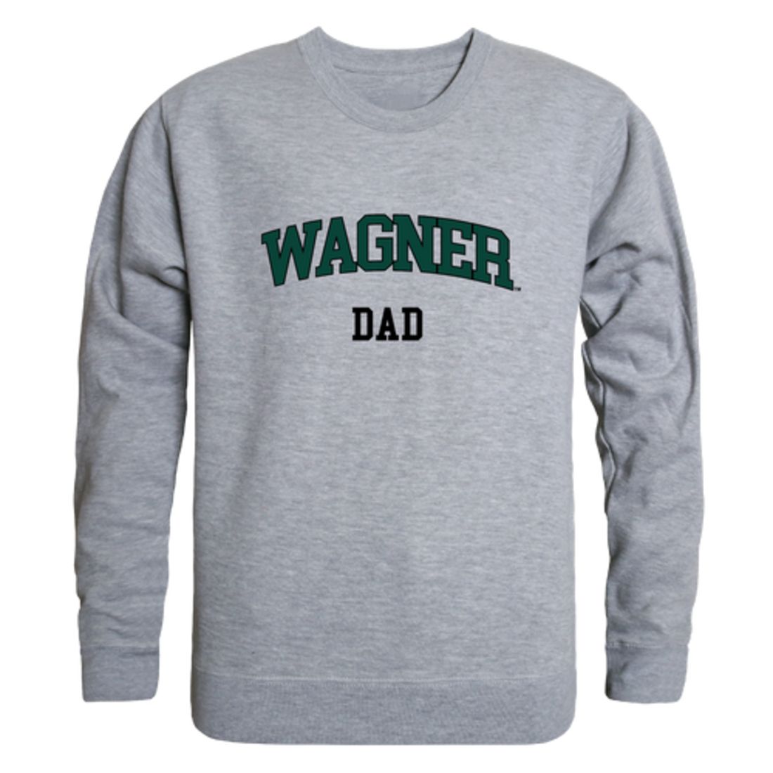 Wagner College Seahawks Dad Fleece Crewneck Pullover Sweatshirt