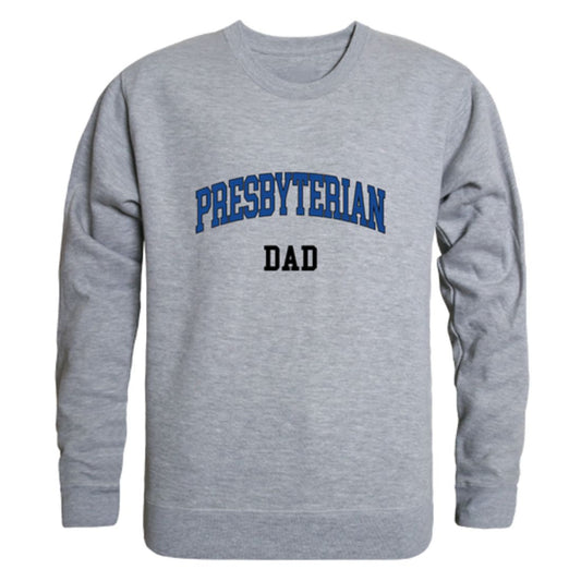 Presbyterian College Blue Hose Dad Fleece Crewneck Pullover Sweatshirt