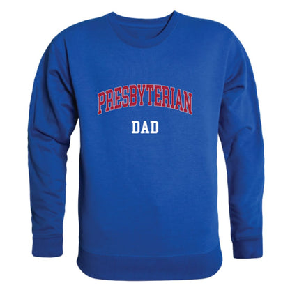 Presbyterian College Blue Hose Dad Fleece Crewneck Pullover Sweatshirt