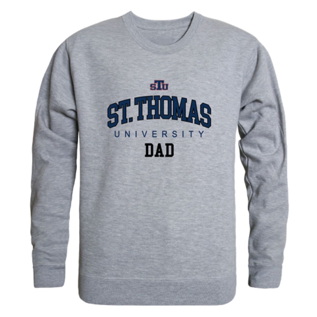 St. Thomas University Bobcats Dad Fleece Crewneck Pullover Sweatshirt
