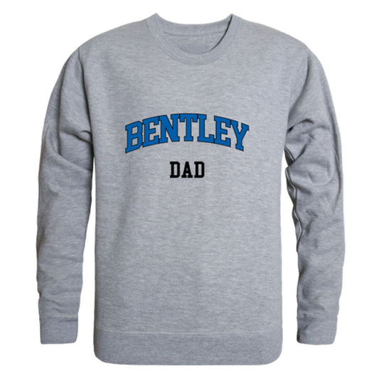 Bentley University Falcons Dad Fleece Crewneck Pullover Sweatshirt