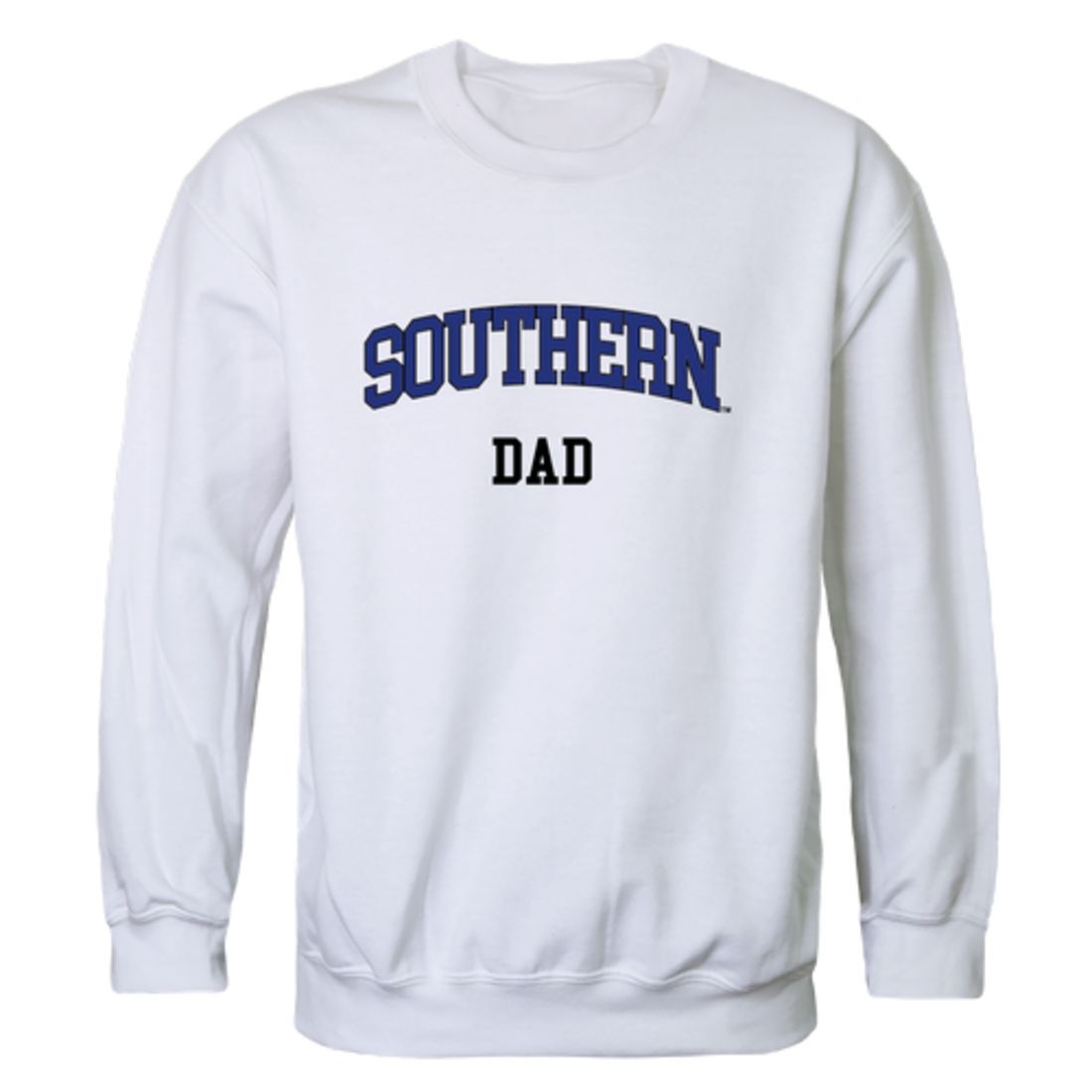 Southern Connecticut State University Owls Dad Fleece Crewneck Pullover Sweatshirt