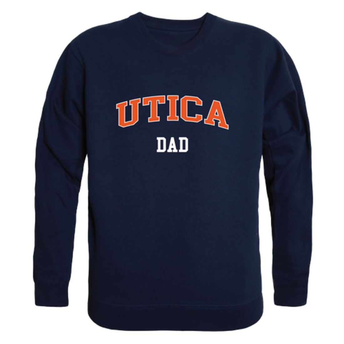 Utica College Pioneers Dad Fleece Crewneck Pullover Sweatshirt