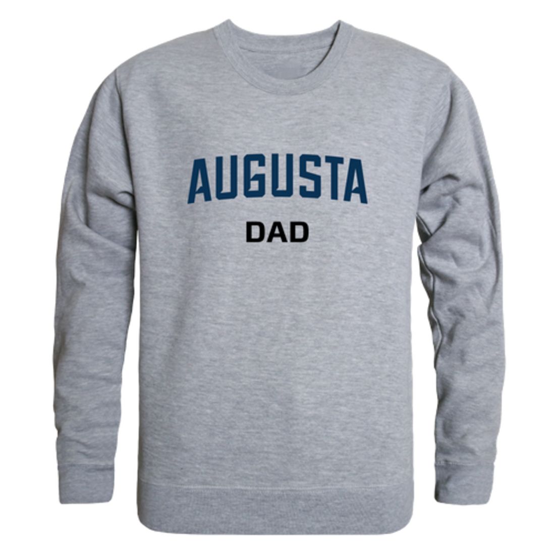 Augusta University Jaguars Dad Fleece Crewneck Pullover Sweatshirt