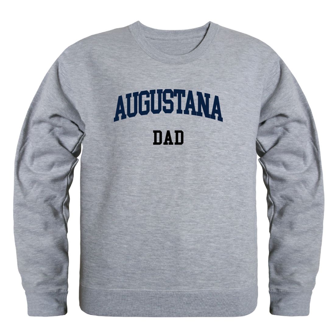 Augustana University Vikings Dad Fleece Crewneck Pullover Sweatshirt