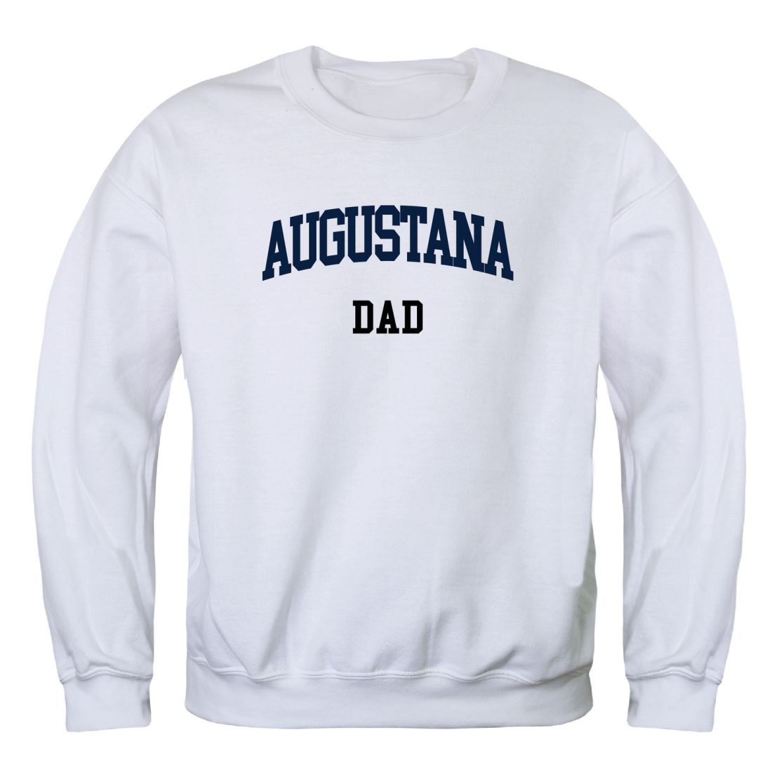 Augustana University Vikings Dad Fleece Crewneck Pullover Sweatshirt