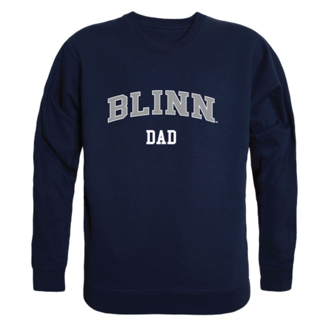 Blinn College Buccaneers Dad Fleece Crewneck Pullover Sweatshirt