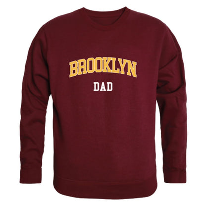 Brooklyn College Bulldogs Dad Fleece Crewneck Pullover Sweatshirt
