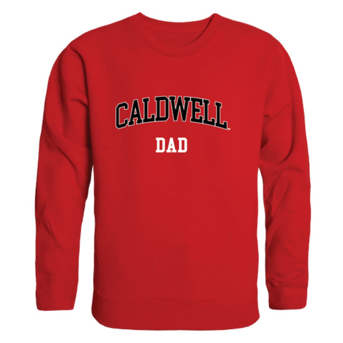 Caldwell University Cougars Dad Fleece Crewneck Pullover Sweatshirt