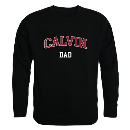 Calvin University Knights Dad Fleece Crewneck Pullover Sweatshirt