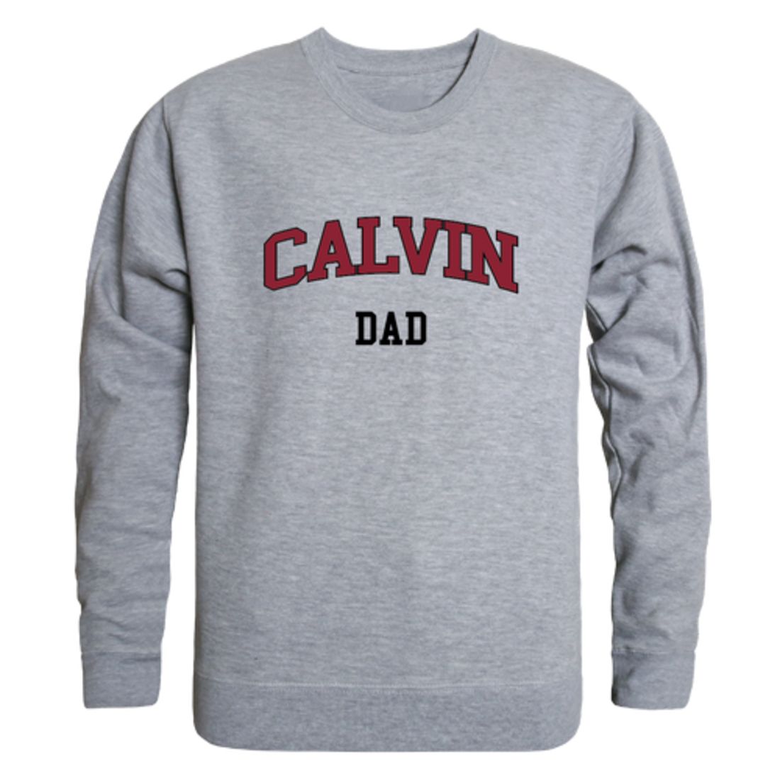 Calvin University Knights Dad Fleece Crewneck Pullover Sweatshirt