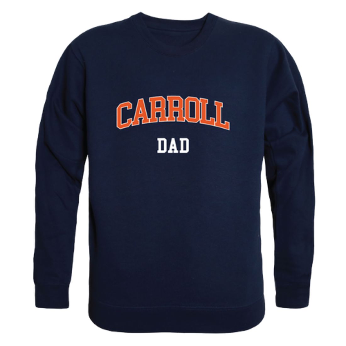 Carroll University Pioneers Dad Fleece Crewneck Pullover Sweatshirt