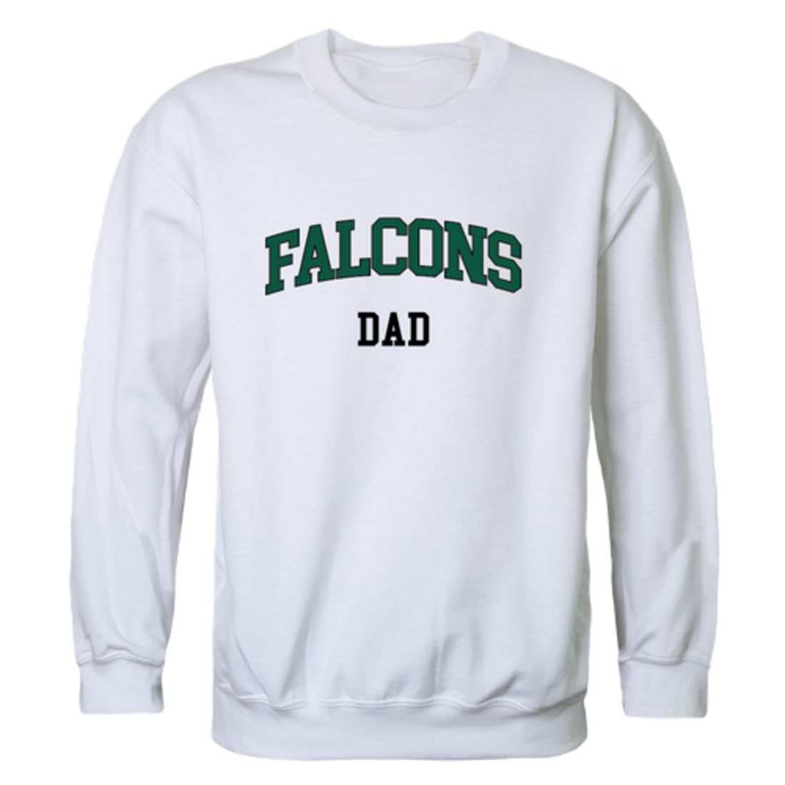 Fitchburg State University Falcons Dad Fleece Crewneck Pullover Sweatshirt