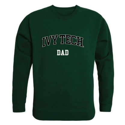 Ivy Tech Community College N/A Dad Fleece Crewneck Pullover Sweatshirt