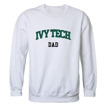 Ivy Tech Community College N/A Dad Fleece Crewneck Pullover Sweatshirt