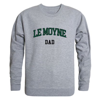 Le Moyne College Dolphins Dad Fleece Crewneck Pullover Sweatshirt