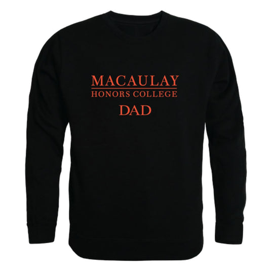 Macaulay Honors College Macaulay Dad Fleece Crewneck Pullover Sweatshirt