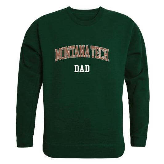Montana Tech of the University of Montana Orediggers Dad Fleece Crewneck Pullover Sweatshirt
