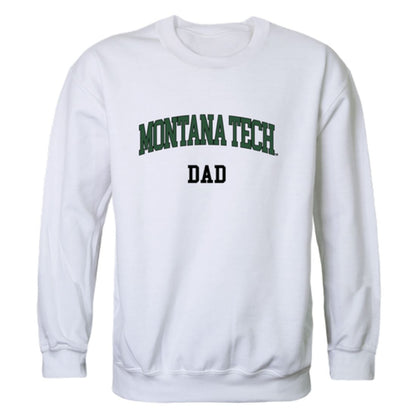 Montana Tech of the University of Montana Orediggers Dad Fleece Crewneck Pullover Sweatshirt