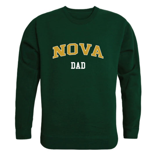 Northern Virginia Community College Nighthawks Dad Fleece Crewneck Pullover Sweatshirt