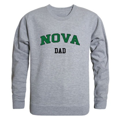 Northern Virginia Community College Nighthawks Dad Fleece Crewneck Pullover Sweatshirt