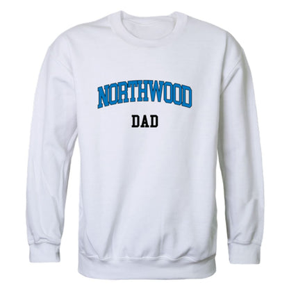 Northwood University Timberwolves Dad Fleece Crewneck Pullover Sweatshirt