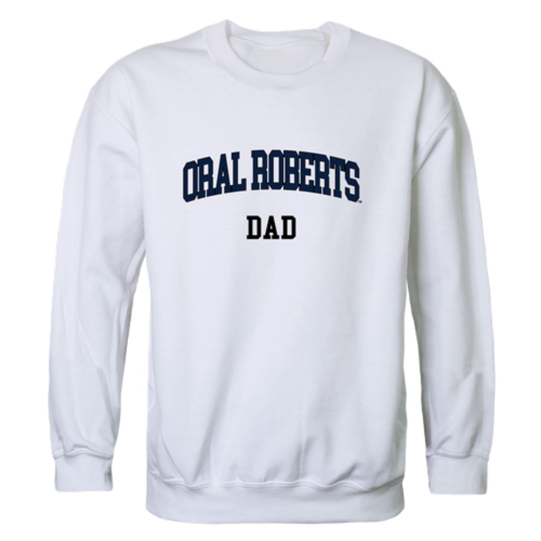 Oral Roberts University Golden Eagles Dad Fleece Crewneck Pullover Sweatshirt