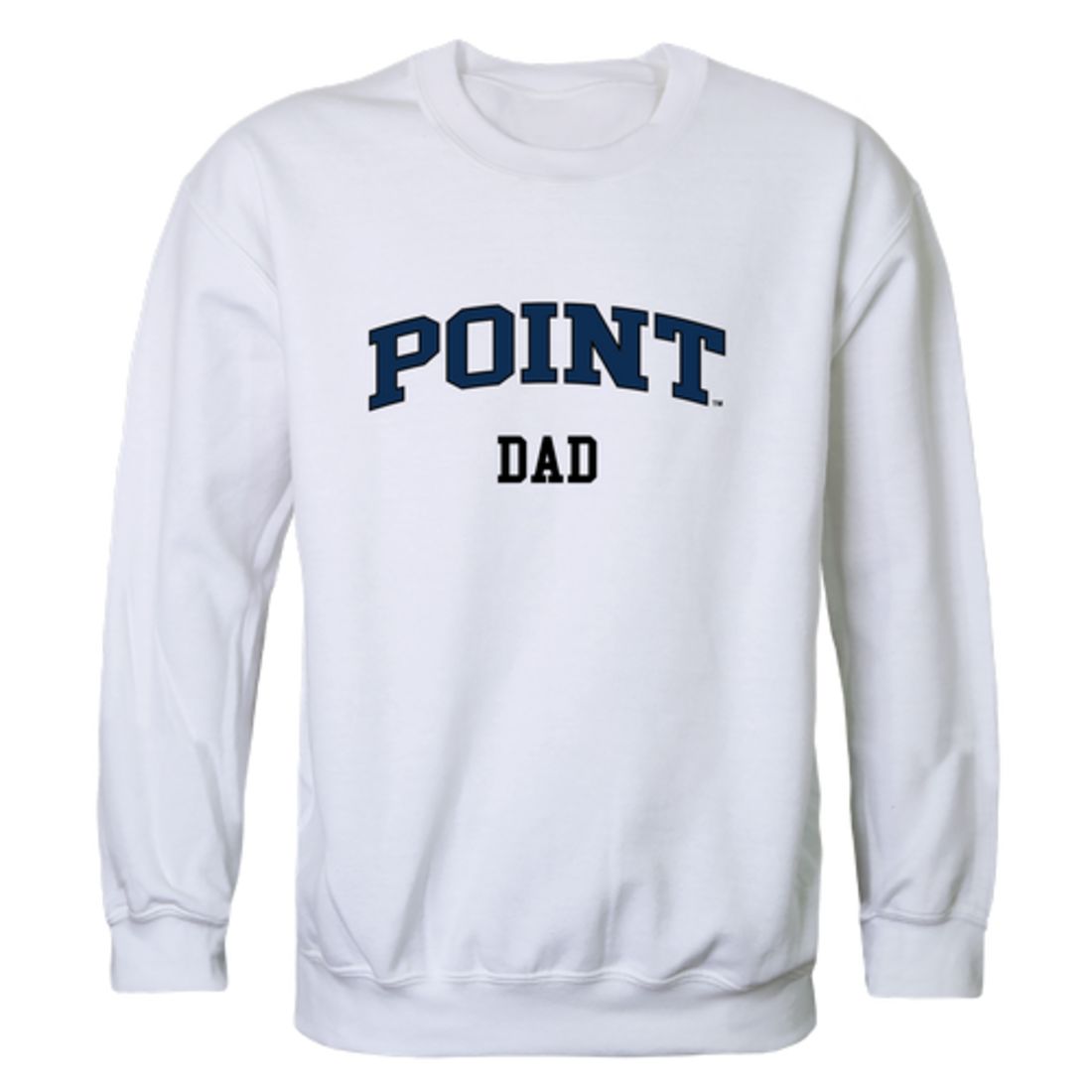 Point University Skyhawks Dad Fleece Crewneck Pullover Sweatshirt