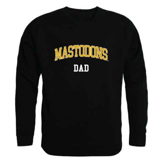 Purdue University Fort Wayne Mastodons Dad Fleece Crewneck Pullover Sweatshirt