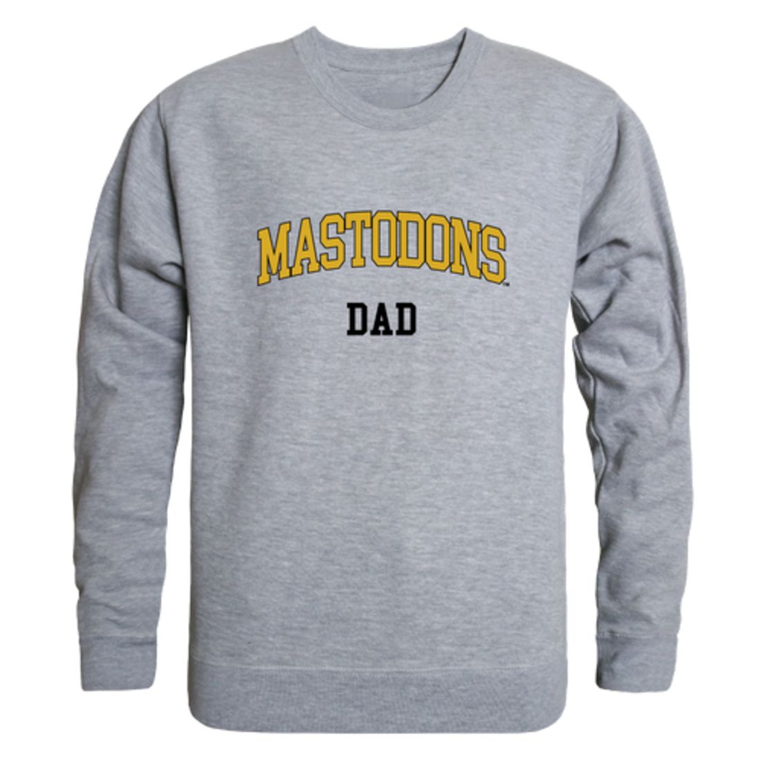 Purdue University Fort Wayne Mastodons Dad Fleece Crewneck Pullover Sweatshirt
