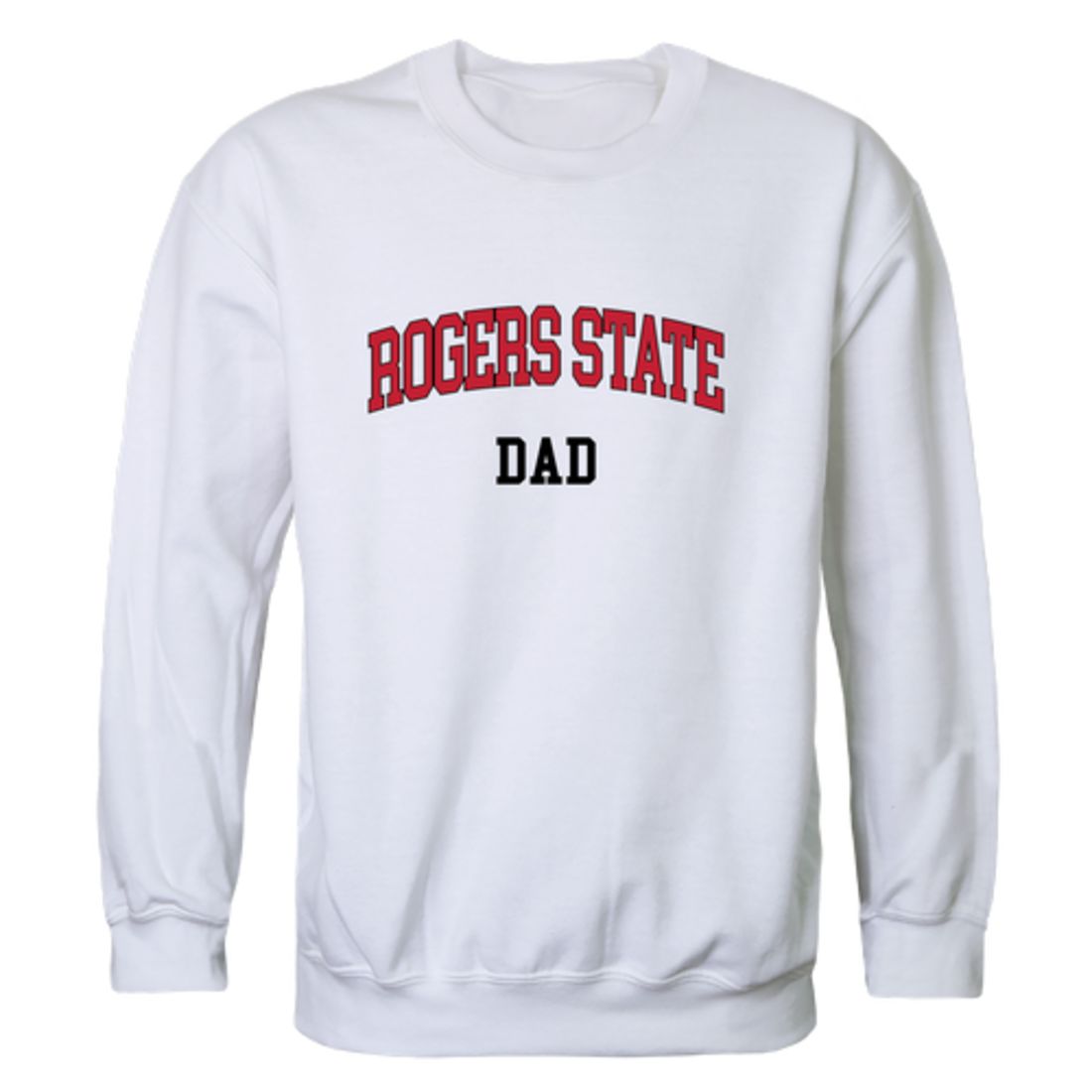 Rogers State University Hillcats Dad Fleece Crewneck Pullover Sweatshirt