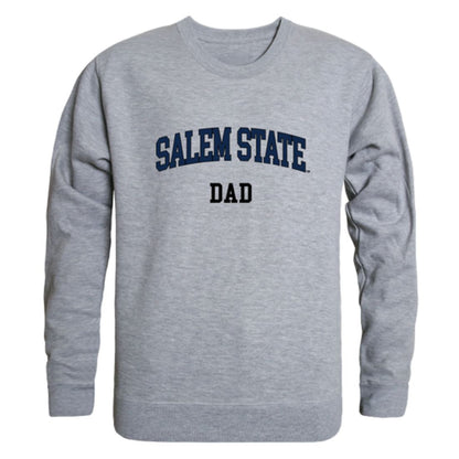 Salem State University Vikings Dad Fleece Crewneck Pullover Sweatshirt