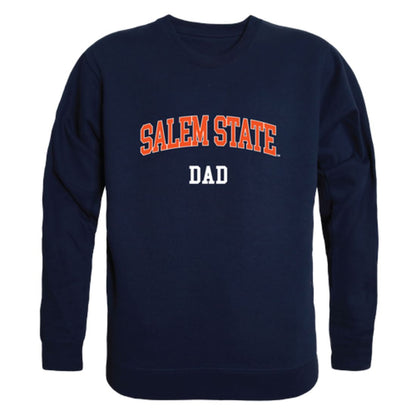 Salem State University Vikings Dad Fleece Crewneck Pullover Sweatshirt