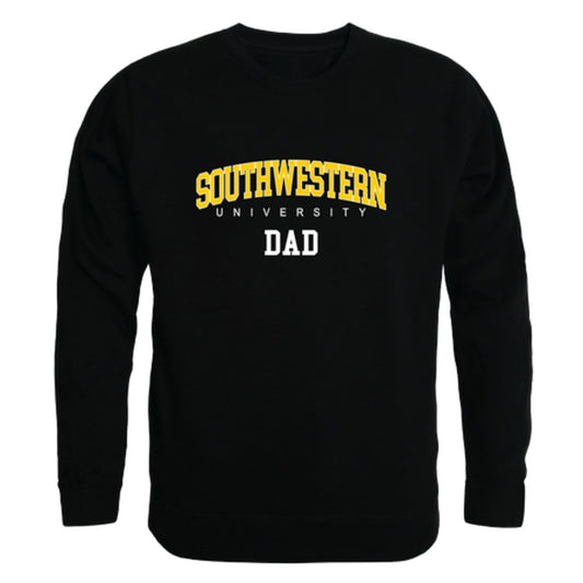 Southwestern University Pirates Dad Fleece Crewneck Pullover Sweatshirt